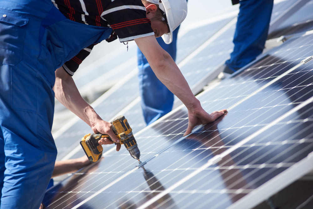 Mantenimiento de paneles solares